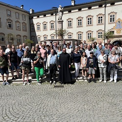 Im Innenhof von St. Peter - Salzburg